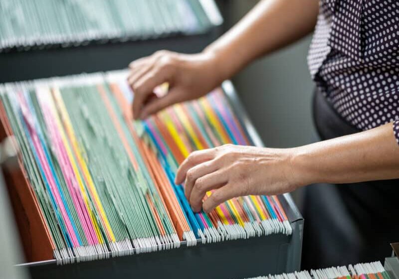 Paper Organizing for Office in Portland